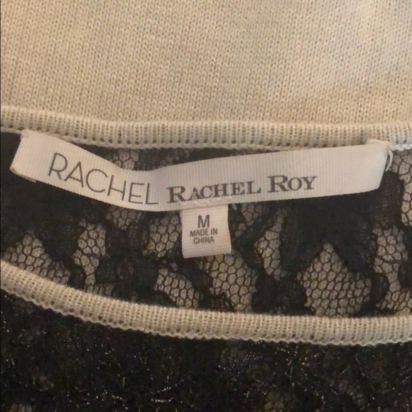 RACHEL Rachel Roy lace trim sweater - Picture 13 of 14